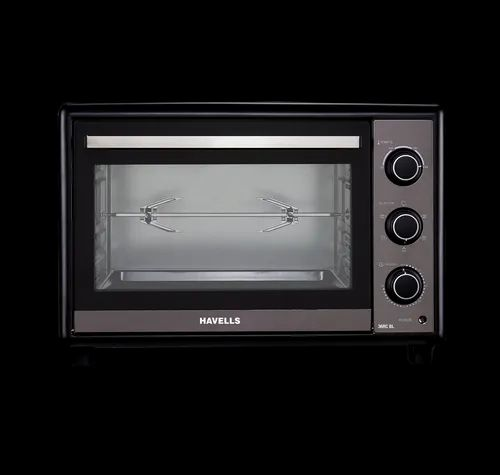 GHCOTCSK150 36 L Black Havells Oven Toaster Griller, Stainless Steel, 1500W
