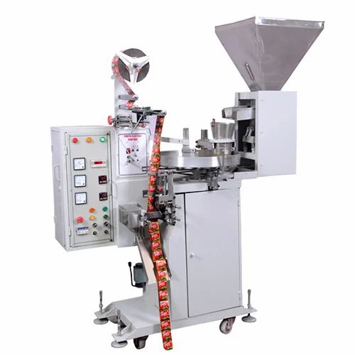 Collar Type 100 grams - 1000 grams Khaini Packing Machine, Capacity: 100 - 450 pouch per minute