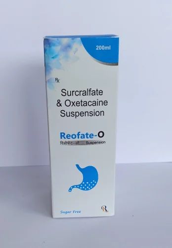 Reofate-O Surcralfate and Oxetacaine Suspension, 200ml, Prescription