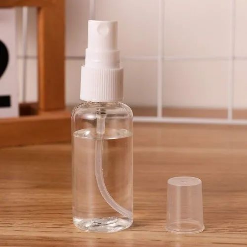 Plastic Round Spray Bottle For Perfume, Size: 100Ml