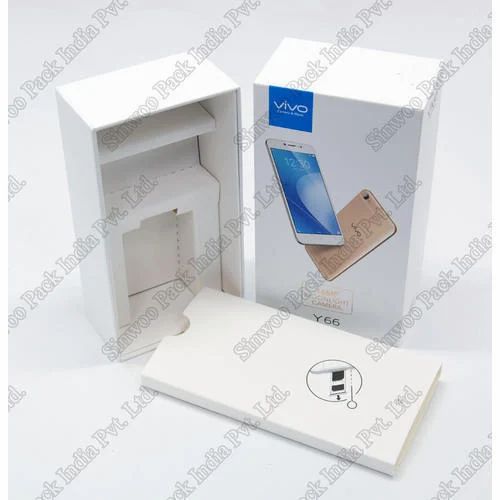 White Printed Smartphone Box, Usage: Mobile Packaging