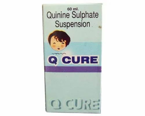 Syrup Q Cure Quinine Sulphate, For Clinical, Packaging Size: 60 ml