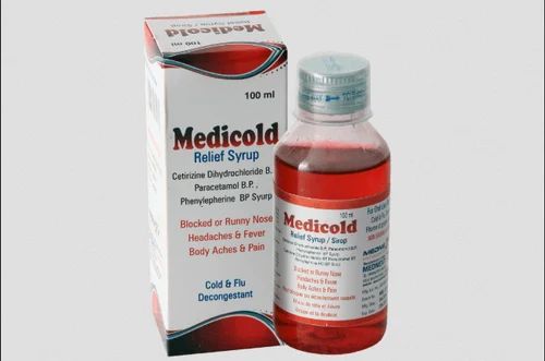 Medicold Relief Syrup, Packaging Type: Bottle, Packaging Size: 100 ML