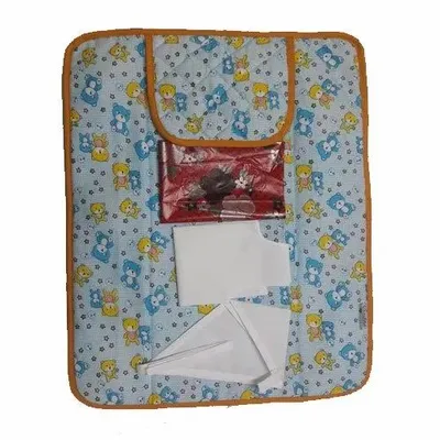 Printed Single New Born Baby Bed Sheet, Packaging Type: Packet