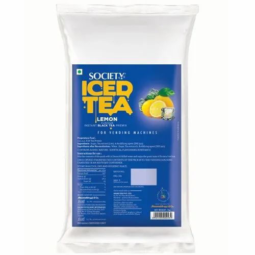 Society Iced Lemon Instant Black Tea Premix, Packaging Size: 1 kg