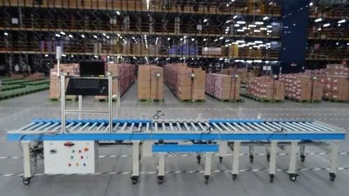 Flexli Mild Steel Roller Conveyor, Material Handling Capacity: 50 kg Per Feet