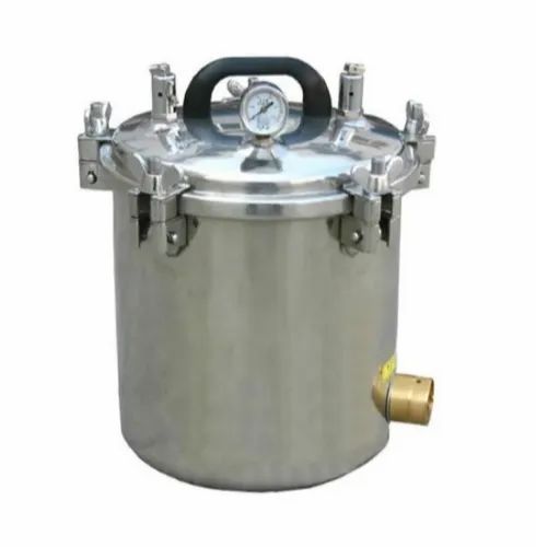 Vertical Stainless Steel Portable Autoclave