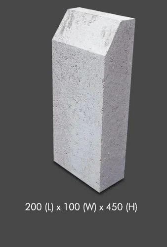 Solid Gray Outdoor Kerb Stones, For Pavement