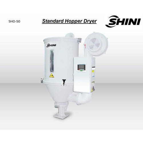 Shini Capacity: 12-1000Kg Standard Hopper Dryer