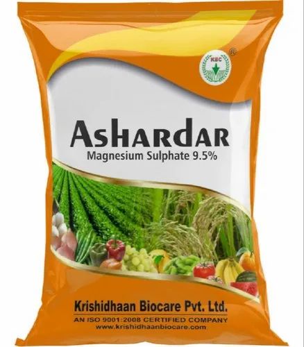 Grade: Bio Grade KBC Ashardhar Magnesium Sulphate 9.5% Fertilizer, Purity: 100% Pure