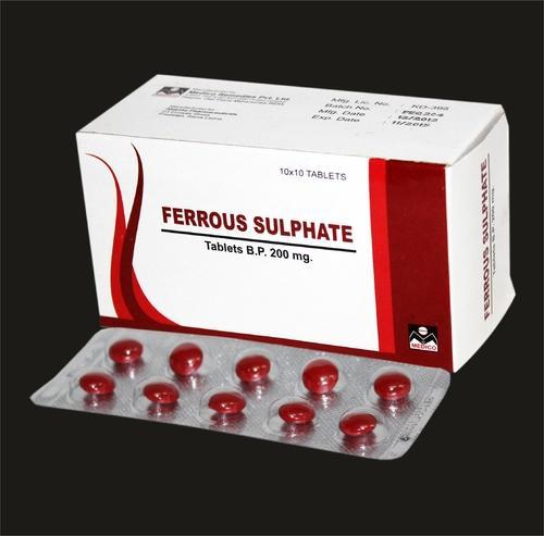 Ferrous Sulphate Tablets BP 200 mg / 300 mg, Non prescription, Treatment: Iron Deficiency
