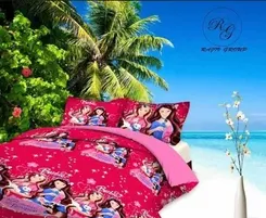 Large Variety of Designs Polyester 3D Bed Sheets