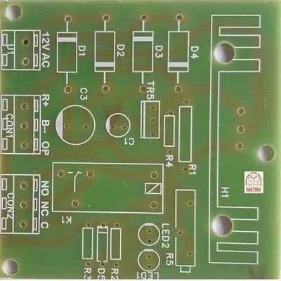 Fiberglass Epoxy Resin Single Layer PCB