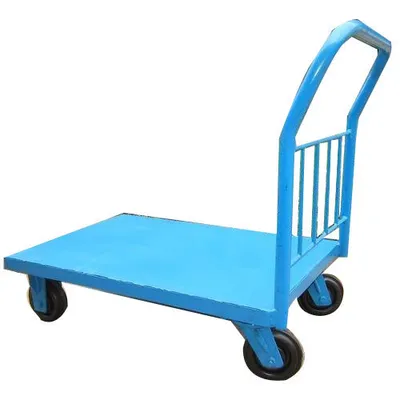 Mild Steel Hand Truck Platform Trolley, Capacity: 50-100 kg