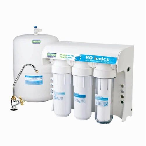 White Eco Crystal RO Ionics Water Purifier, For Home, Capacity: 7.1 L To 14 L