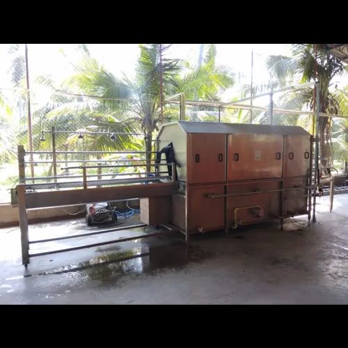 Automatic Crate Washer, Rated Capacity: 200-400CPH, Side