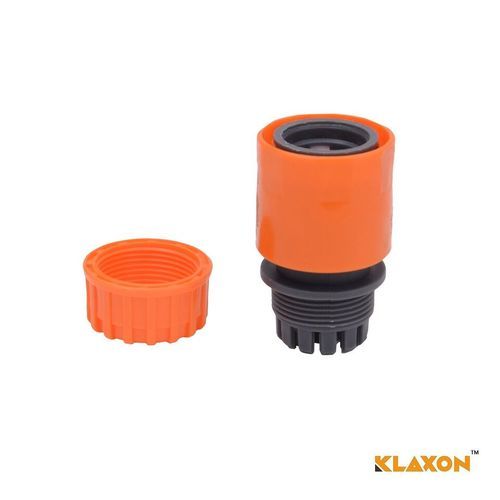 Klaxon Garden Water Hose Connector, Size: 1/2 inch