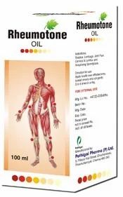 Rheumotone (Pain Killer Oil) External Application Only.