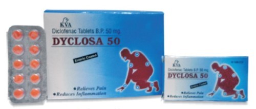 Diclofenac Sodium BP 50mg Tablets