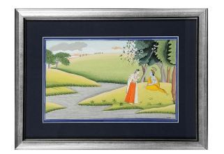 Radha Krishna Painting