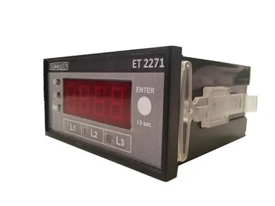 3p 4w 1p Led Three Phase Digital Voltmeter, Voltage: 415, 85-270 V