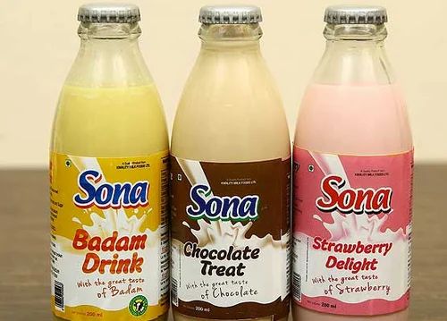 Sona flavoured milk, Packaging Size(Millilitre): 200 ML