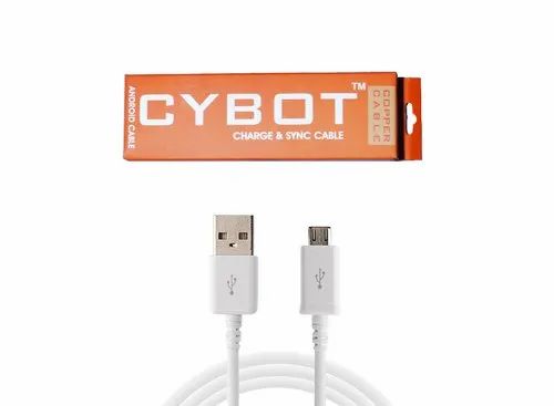 White Micro USB Charging And Data Cable