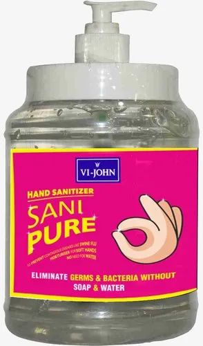 Vi-John Hand Sanitizer, Packaging Type: Bottle, Packaging Size: 1200ml