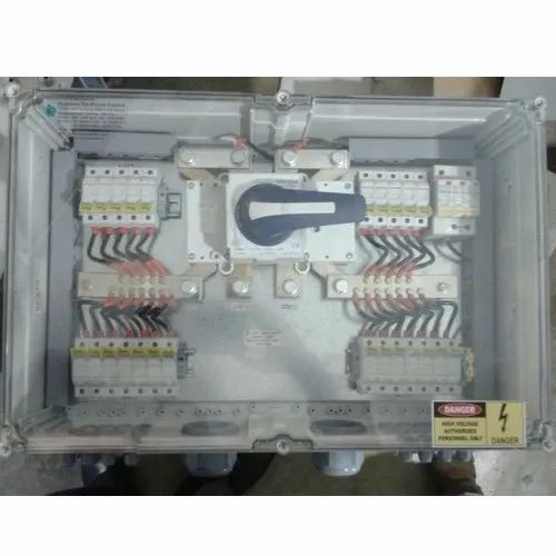 Solar Array Junction Box, Voltage: 1000V, Max 60 Kw