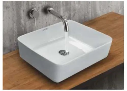 Mozio Italian Ceramic Sabbia Table Top Wall Hung Basin, for Home, Model Name/Number: S4235