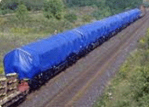 Blue Fumigation Covers