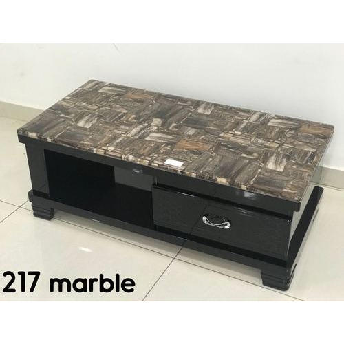 Marble Wooden Rectangular Table for Home