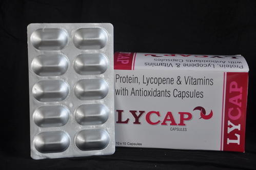 Protein, Lycopene, Vitamins & Antioxidents Capsules