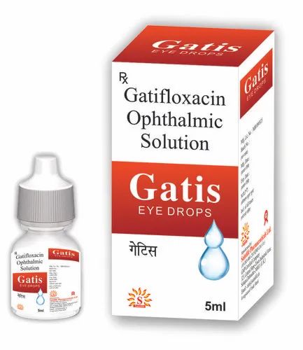 Allopathic Gatis Eye Drops, Bottle Size: 5 Ml, Packaging Type: Bottle