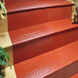 Multicolor Ceramic Step Tiles, Thickness: 14mm+, Size: 24" X 11" X 25 mm