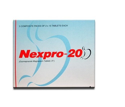 Esomeprazole Nexpro-20, Packaging Type: Strips, 1*10