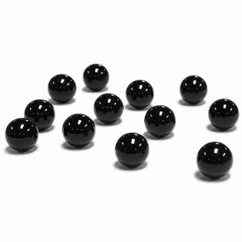 Black Glass Balls