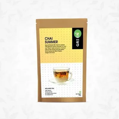 Budwhite Green+ Blended Chai Summer Masala Milk Tea, Customisable, Grade: Blend