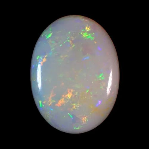 Oval Rainbow Opal Australian Stone, Carat: 4.35 Carat