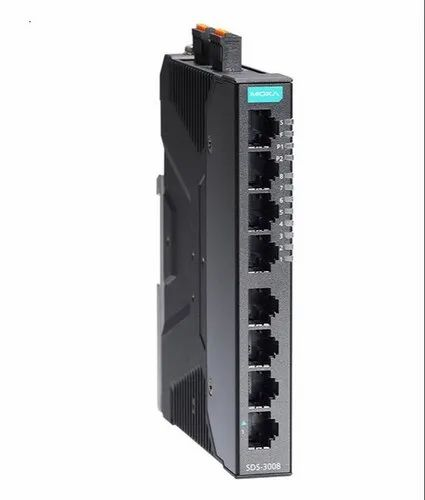 Model Name/Number: Sds 3008 Industrial Smart Ethernet Switch, LAN  Capable, Grey