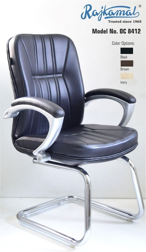 Polyester Synthetic Leather Office Visitor Chair OC8412