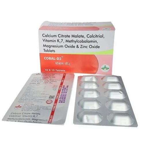 Calcium Citrate Malate Calcitriol Vitamin K27 Magnesium Oxide Zinc Oxide Tablets