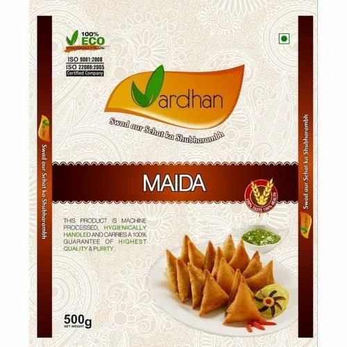 Vardhan Indian Maida Flour, for Cooking, Packaging Size: 500gm