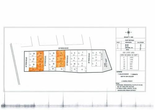 Chandapura Plot For Sale In Cmc Limits