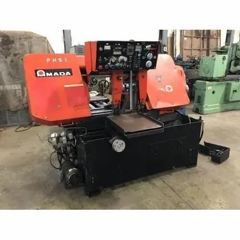 Amada Mild Steel HA-400 Used Hydraulic Band Saw Machine