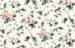 Modern Floral Decorative Wallpaper