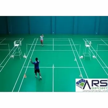 Green Badminton Court Flooring, Warranty: 3 Years