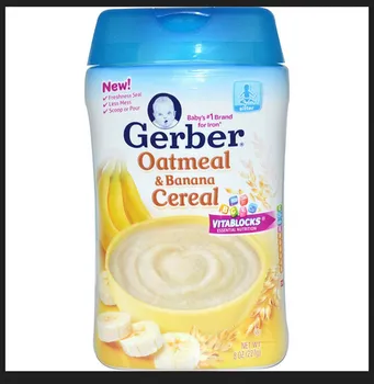 Gerber Gerber Oatmeal And Banana Cereal