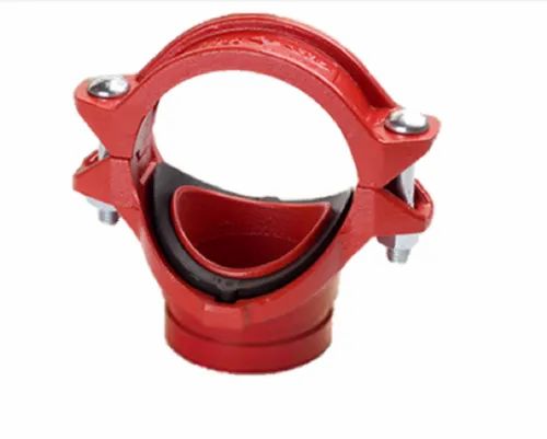 Ductile Iron Grooved Mechanical Tee, For Fire Fighting & Waterworks