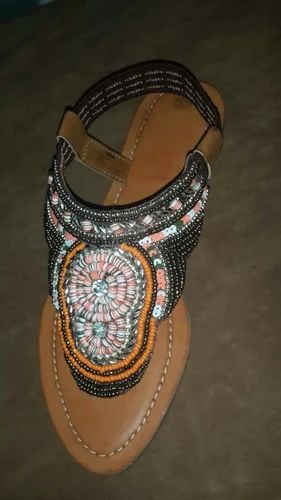 Ladies Embroidered Sandal